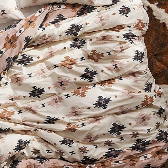 Urban Outfitters Mesa Geo Queen Duvet - New - Picture 3 of 6